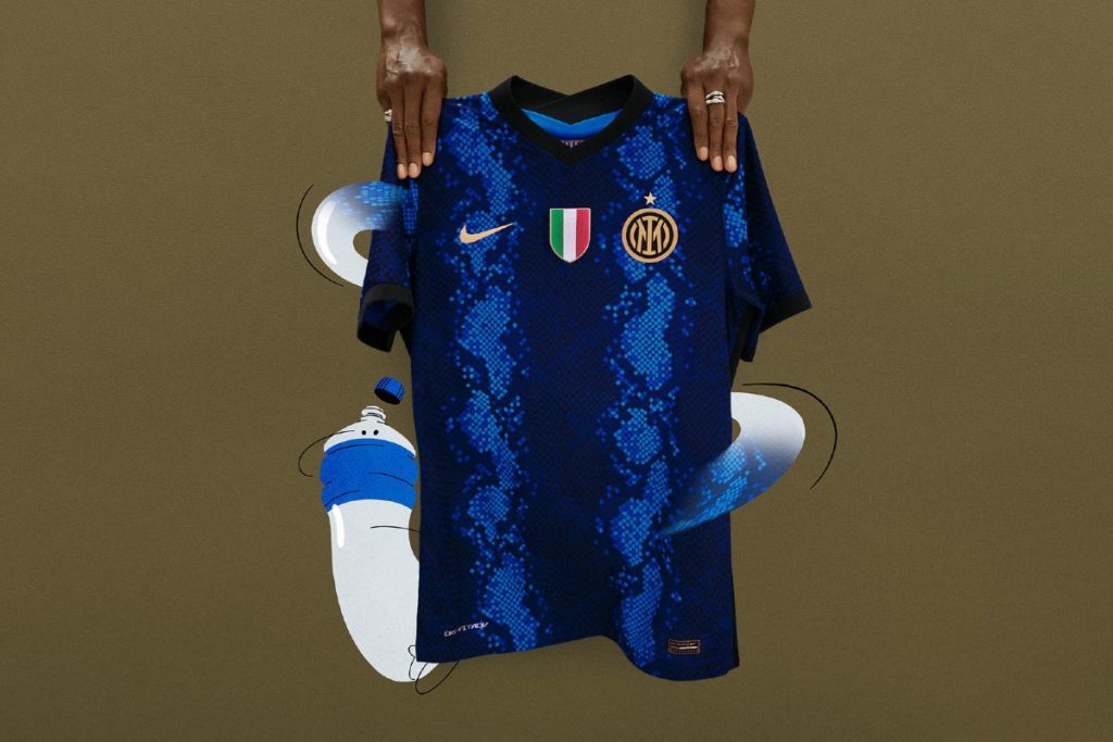 Piel de serpiente: Inter de Milán revela su camiseta 2021-22 - Fútbol ...