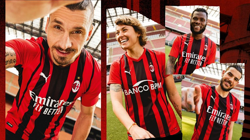 Dinamismo, movimiento y rascacielos: La camiseta AC Milan 2021-22